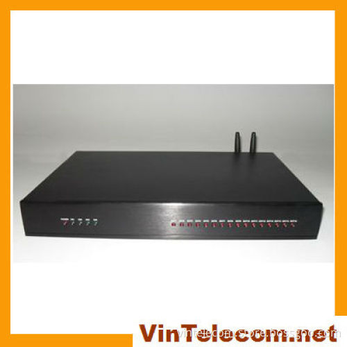 GSM PBX telephone system with 4 Co. lines and 16 exts for SME, SOHO users